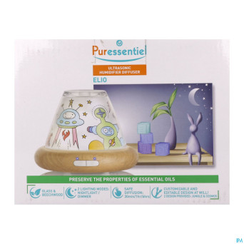 Puressentiel diffuseur humidific.ultrasonique elio