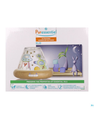 Puressentiel diffuseur humidific.ultrasonique elio