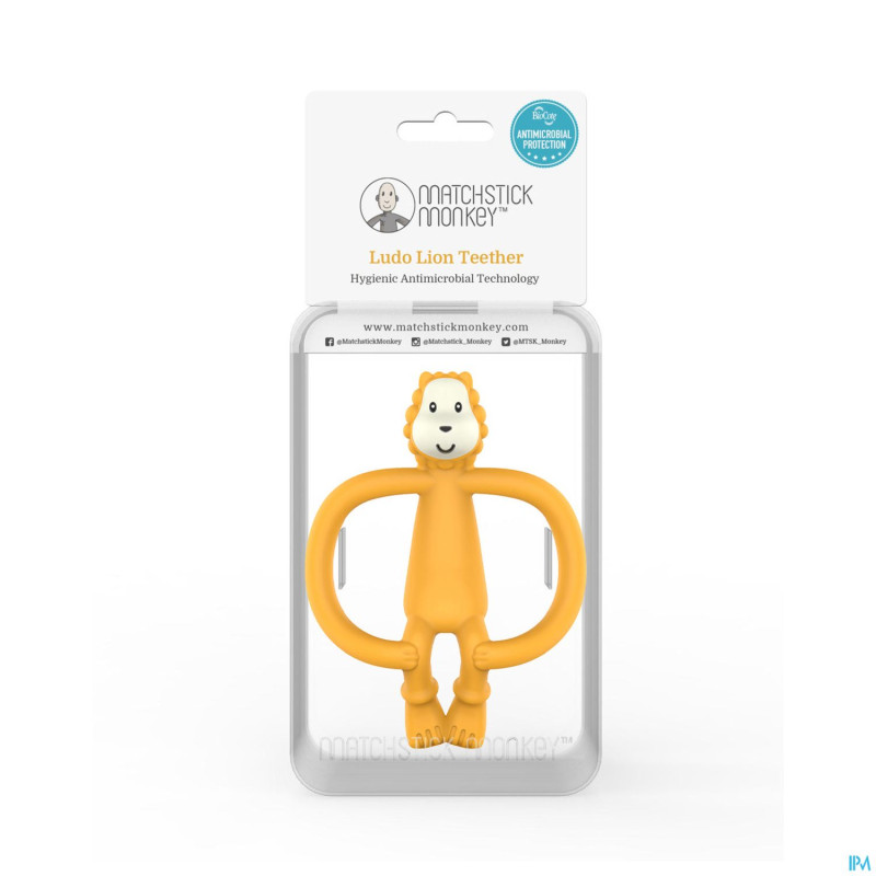 Matchstick monkey animal anneau dentition lion