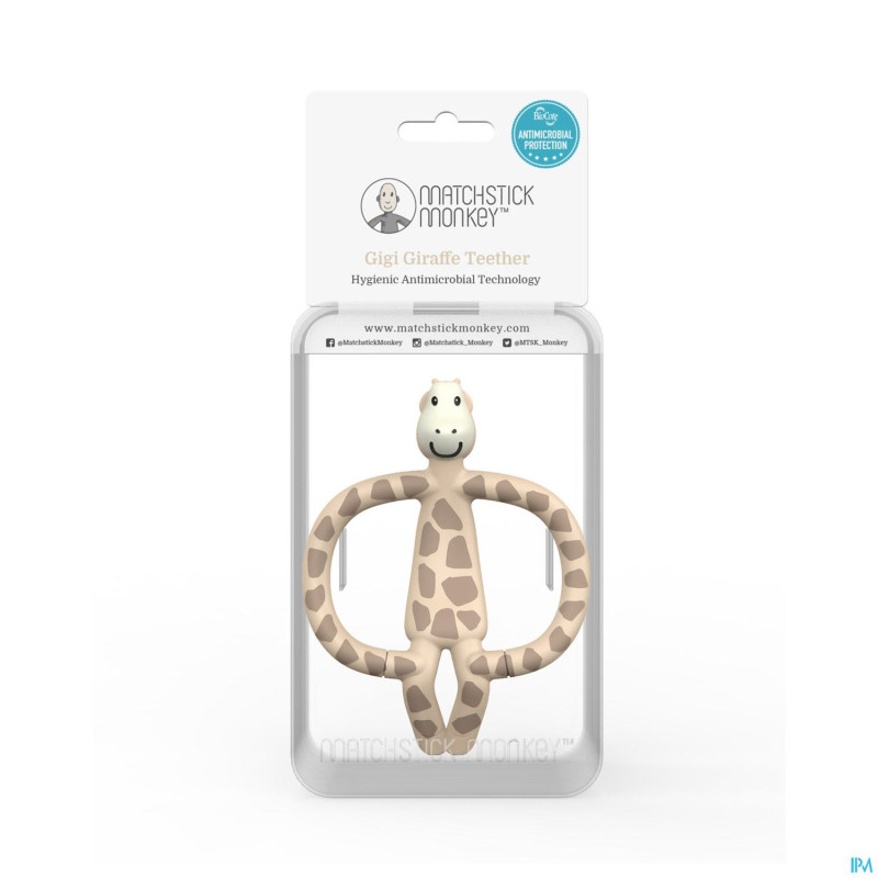 Matchstick monkey animal anneau dentition girafe