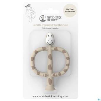 Matchstick monkey brosse a dents girafe