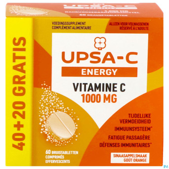 Upsa c energy 1000mg    comp efferv. 60