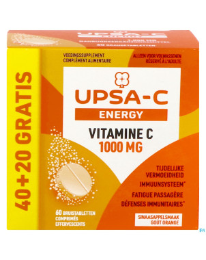 Upsa c energy 1000mg    comp efferv. 60