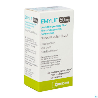 Emylif 50mg film orodispersible    sach 56