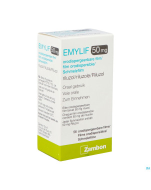 Emylif 50mg film orodispersible    sach 56