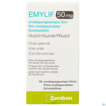 Emylif 50mg film orodispersible    sach 56