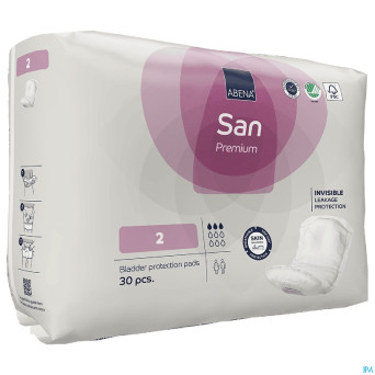 Abena san premium 2 lange anatomique    30