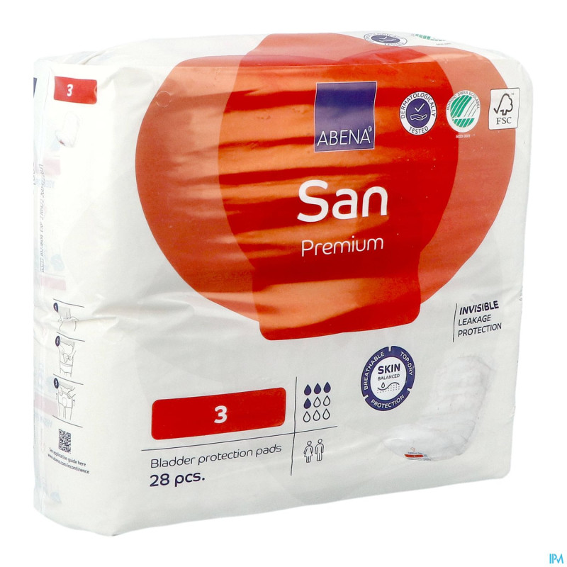 Abena san premium 3 lange anatomique    28