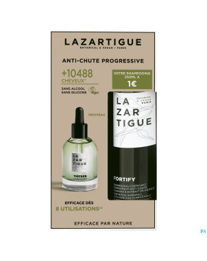 Lazartigue coffret thicker reno    2 prod.