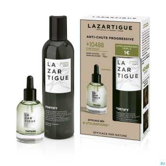 Lazartigue coffret thicker reno    2 prod.