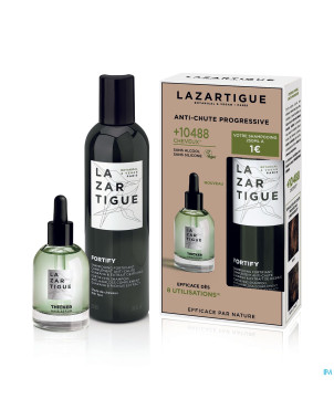 Lazartigue coffret thicker reno    2 prod.