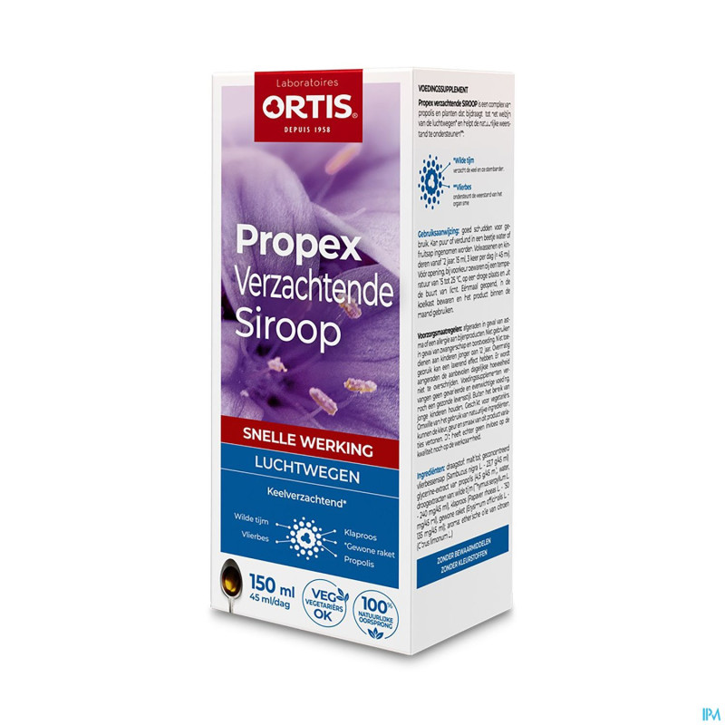 Ortis propex sirop apaisant   150ml