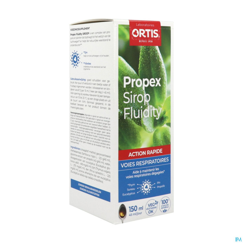 Ortis propex sirop fluidity   150ml