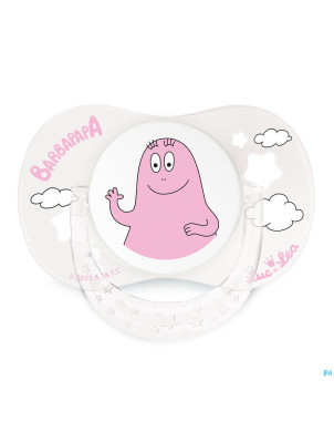 Luc&lea duo sucette phys 18m+ barbapapa anneau   2