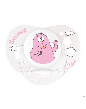 Luc&lea duo sucette phys 6-18m barbapapa anneau  2