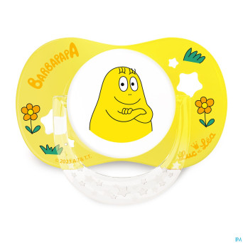 Luc&lea duo sucette phys 6-18m barbapapa anneau  2