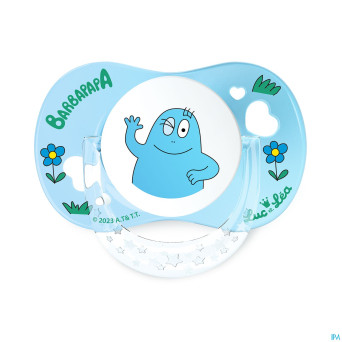Luc&lea duo sucette phys 0-6m barbapapa anneau   2