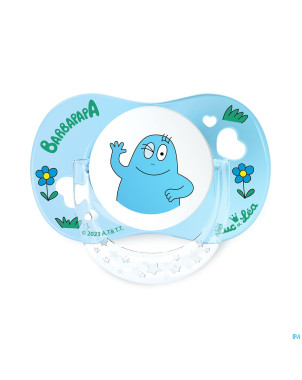 Luc&lea duo sucette phys 0-6m barbapapa anneau   2