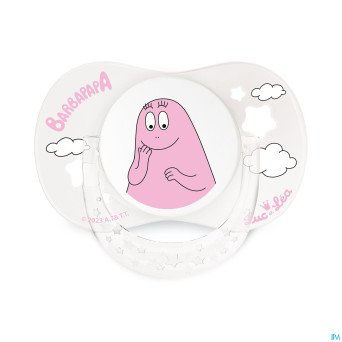 Luc&lea duo sucette phys 0-6m barbapapa anneau   2