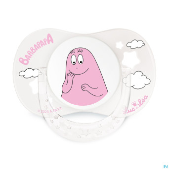 Luc&lea duo sucette ana 6-18m barbapapa anneau   2