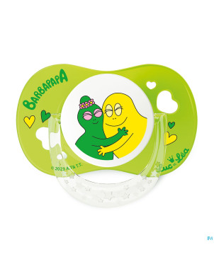 Luc&lea duo sucette ana 6-18m barbapapa anneau   2