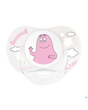 Luc&lea duo sucette ana 0-6m barbapapa anneau    2