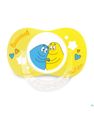 Luc&lea duo sucette ana 0-6m barbapapa anneau    2