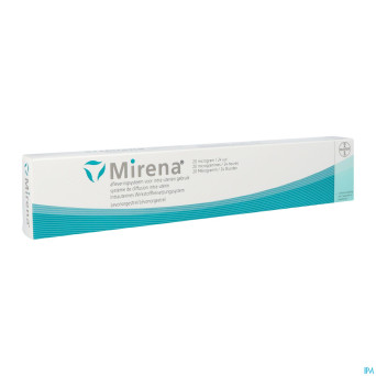 Mirena pi pharma 20mcg/24h syst.diff.intra uterin1