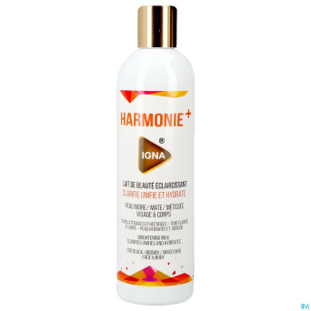Harmonie+ lait eclaircissant parfume igna    400ml