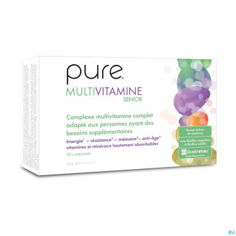 Pure multivitamine senior   comp 30