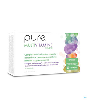 Pure multivitamine senior   comp 30
