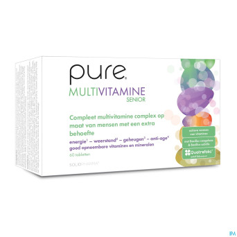 Pure multivitamine senior   comp 60