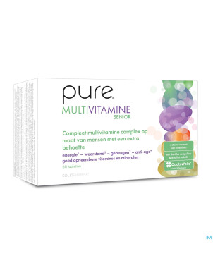 Pure multivitamine senior   comp 60