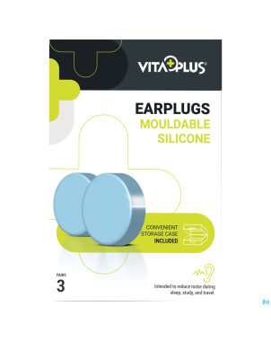 Pharmex bouchons oreille sil modul.nat.vitaplus3x2