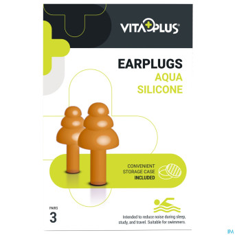 Pharmex bouchons oreille sil natation vitaplus 3x2