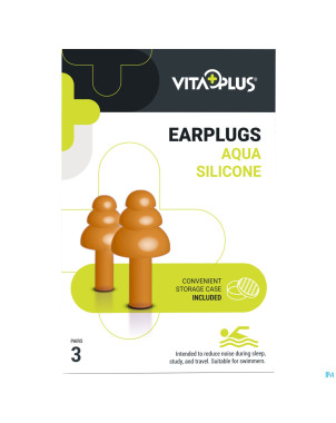 Pharmex bouchons oreille sil natation vitaplus 3x2