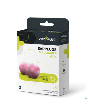 Pharmex bouchons oreille malleabl.cire vitaplus3x2