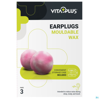 Pharmex bouchons oreille malleabl.cire vitaplus3x2