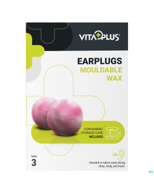 Pharmex bouchons oreille malleabl.cire vitaplus3x2