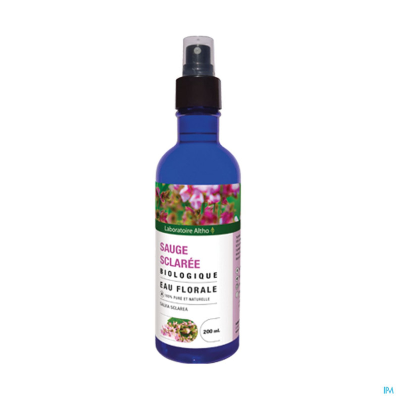 Altho eau florale sauge sclaree bio    200ml
