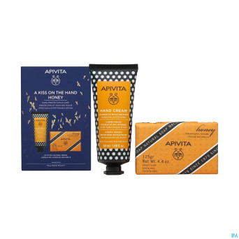 Apivita promo a kiss on the hand honey    2 prod.