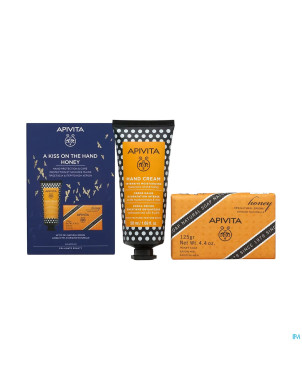 Apivita promo a kiss on the hand honey    2 prod.