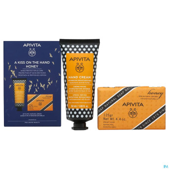 Apivita promo a kiss on the hand honey    2 prod.