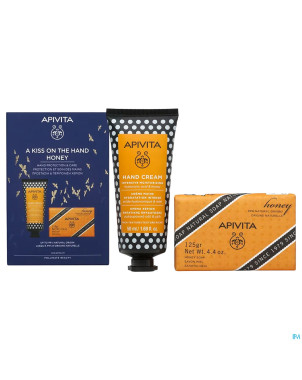 Apivita promo a kiss on the hand honey    2 prod.