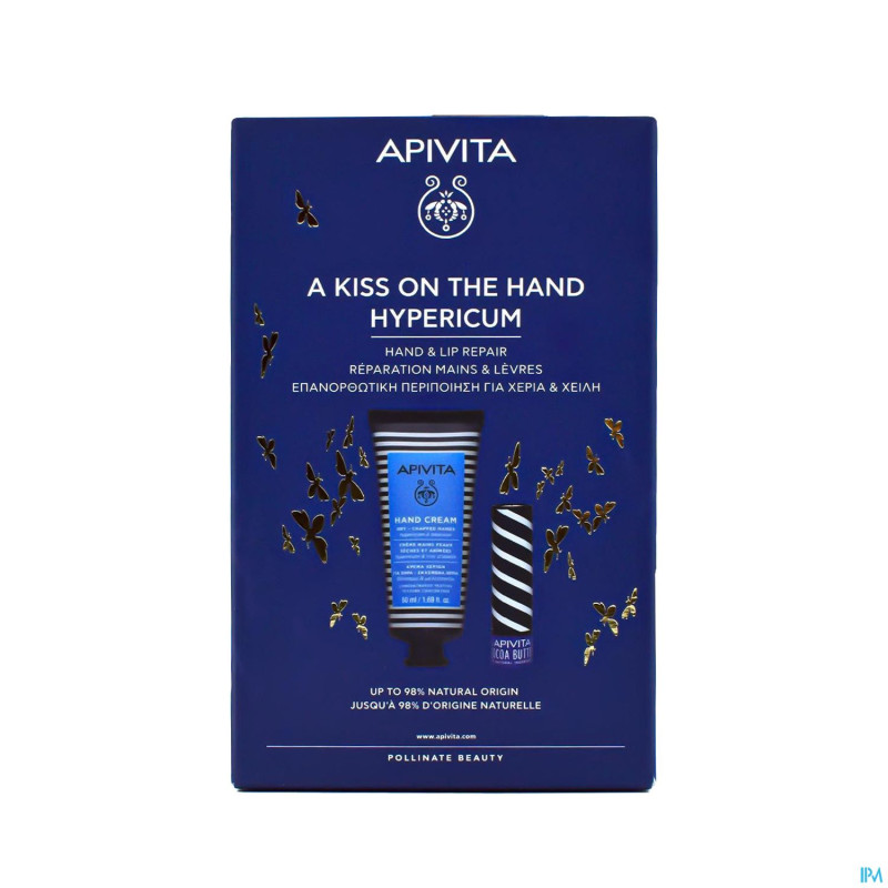 Apivita promo a kiss on the hand hypericum 2 prod.