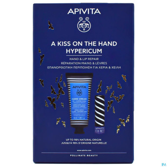 Apivita promo a kiss on the hand hypericum 2 prod.