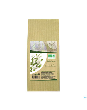 Altho simples & bio tisane aubepine    40g