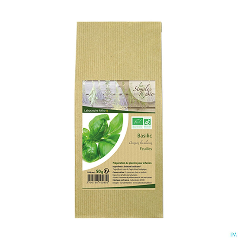 Altho simples & bio tisane basilic    50g