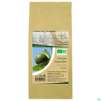 Altho simples & bio tisane oranger bigar.ecorc.60g