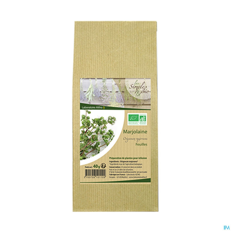 Altho simples & bio tisane marjolaine    40g